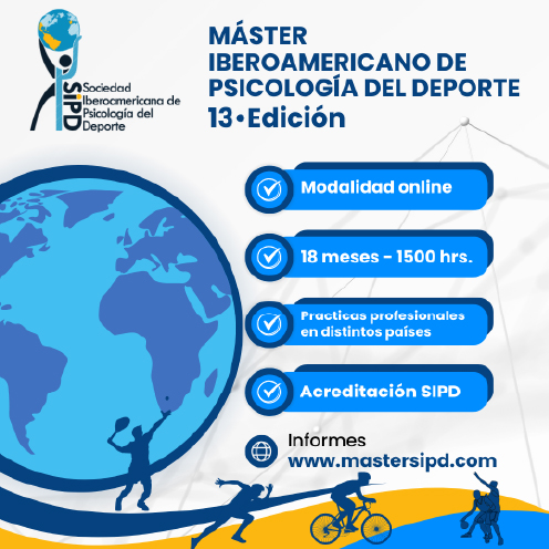 Máster Iberoamericano de Psicología del Deporte 13 Edición